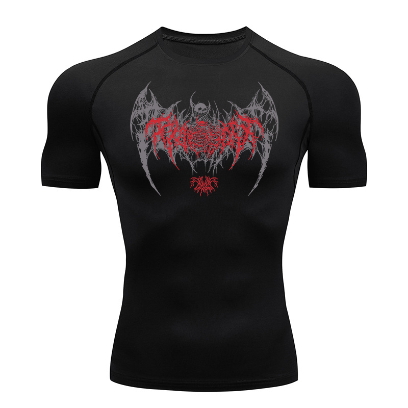 T Shirt Dry Fit - Męskie koszulki kompresyjne z krótkim rękawem