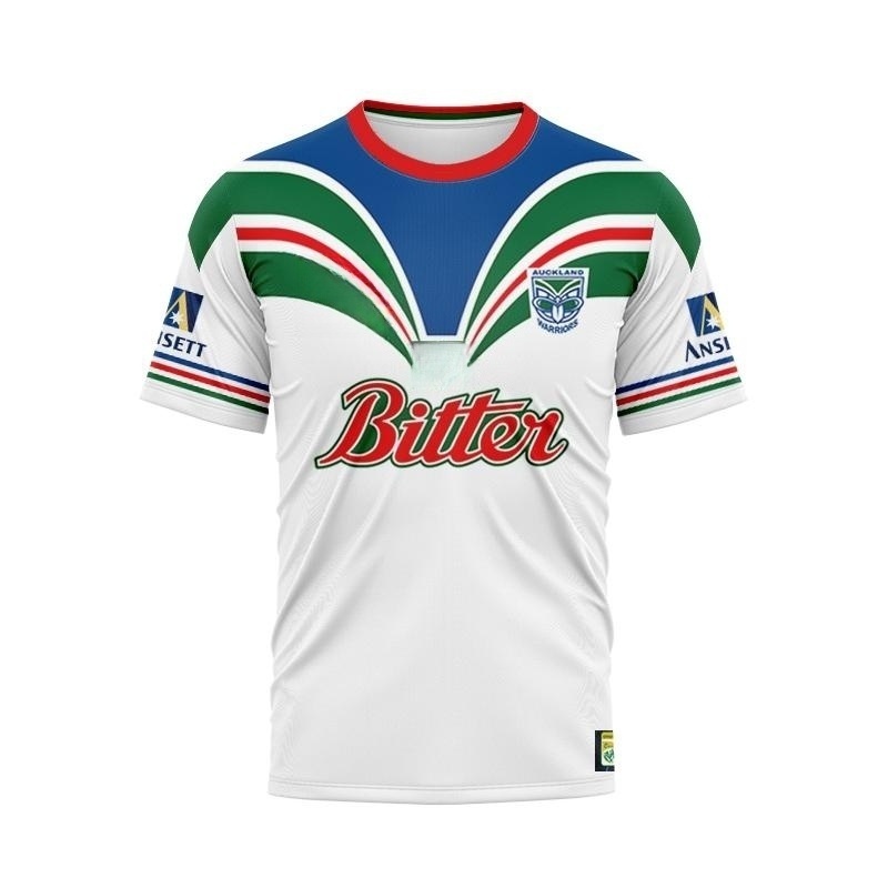 Koszulka retro Warriors męska  – T Shirt Dry Fit recenzja i cena