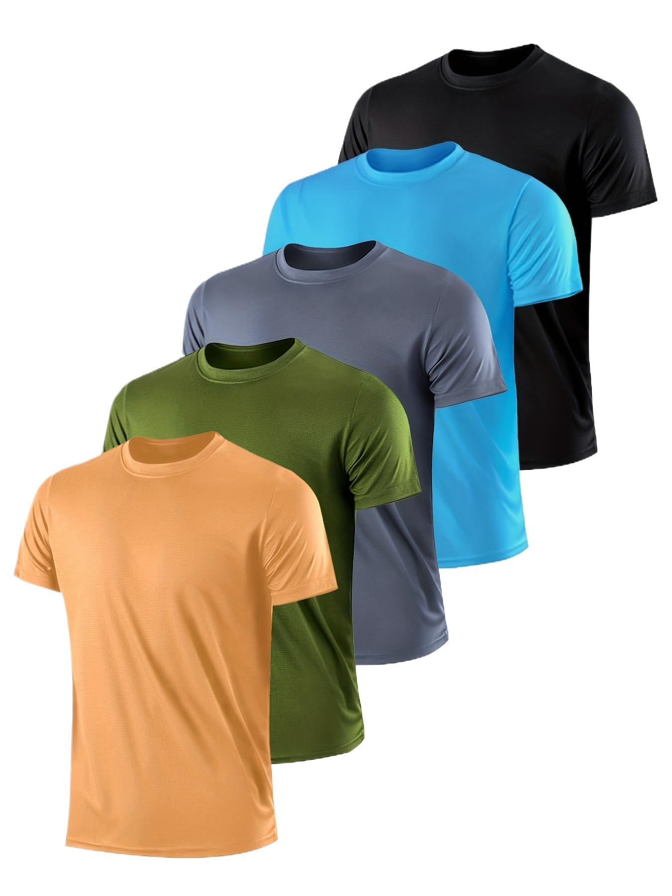 5-pak męskich koszulek sportow – T Shirt Dry Fit recenzja i cena